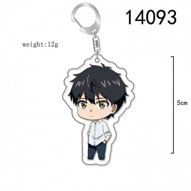 Invented Inference Anime Acrylic Keychain Charm price for 5 pcs 14093