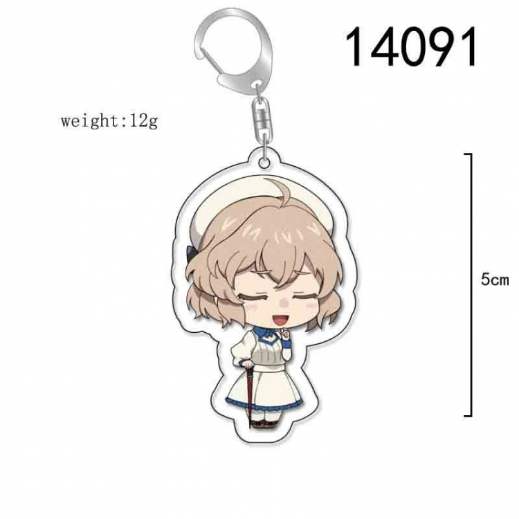 Invented Inference Anime Acrylic Keychain Charm price for 5 pcs 14091