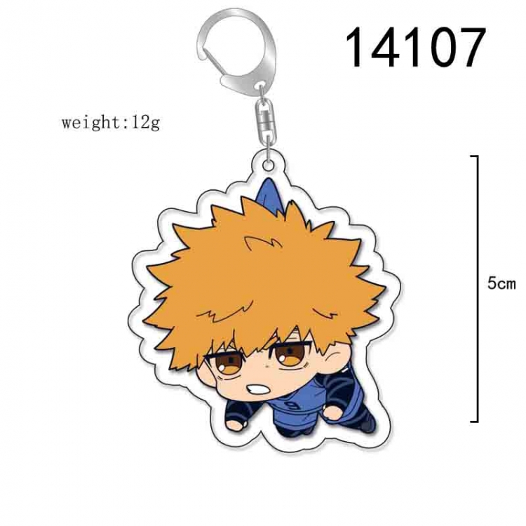 BLUE LOCK Anime Acrylic Keychain Charm price for 5 pcs 14107