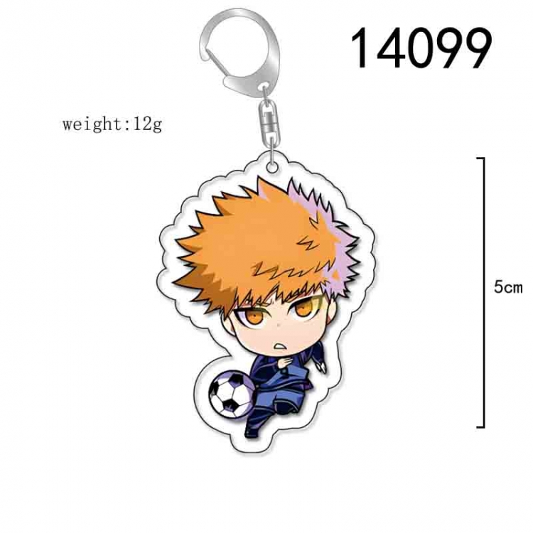 BLUE LOCK Anime Acrylic Keychain Charm price for 5 pcs 14099