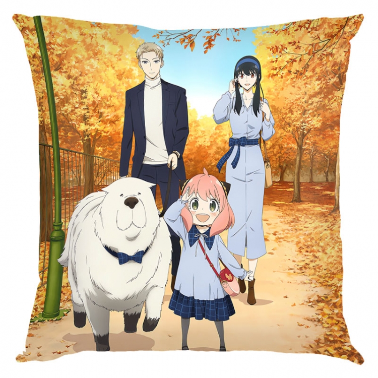 SPY×FAMILY Anime square full-color pillow cushion 45X45CM NO FILLING J2-152