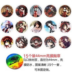 Date-A-Live Anime round Badge ...