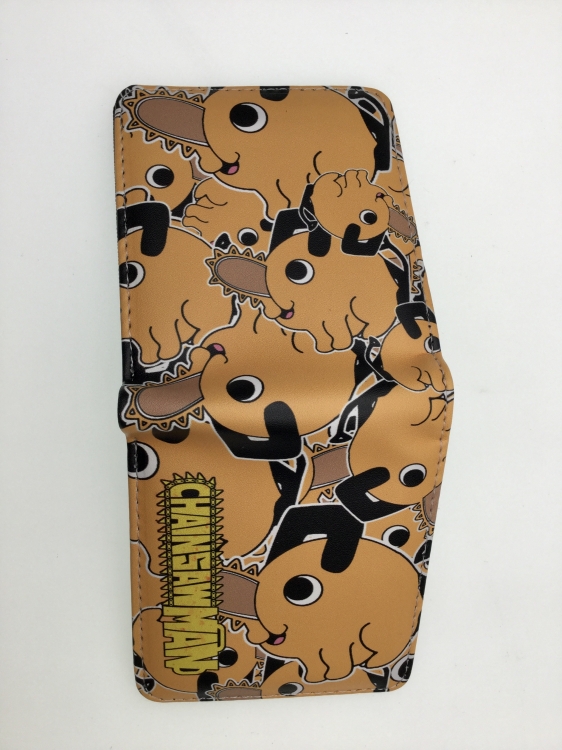 Chainsaw man Short card wallet fold in half 11X9.5CM 60G