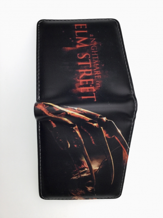 a Nightmare on Elm Street Short card wallet fold in half 11X9.5CM 60G