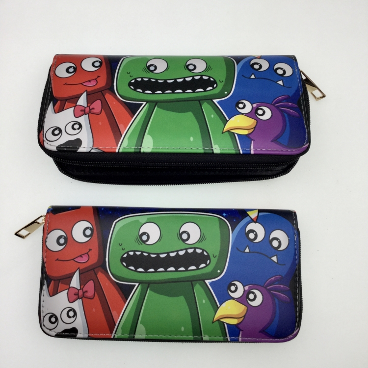 Garten of Banban Animation full-color printed long zipper wallet 505