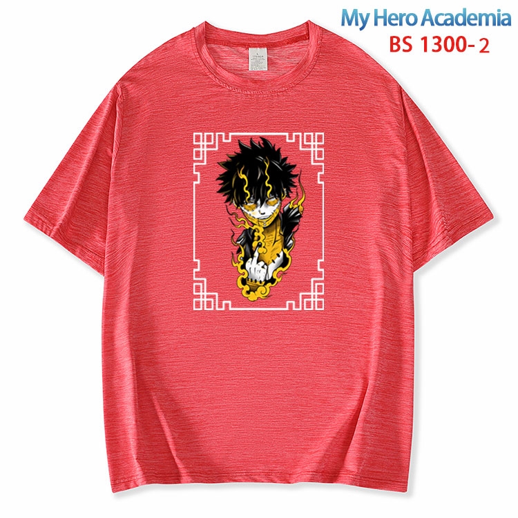 My Hero Academia ice silk cotton loose and comfortable T-shirt from XS to 5XL BS 1300 2