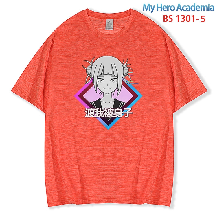 My Hero Academia ice silk cotton loose and comfortable T-shirt from XS to 5XL  BS 1301 5