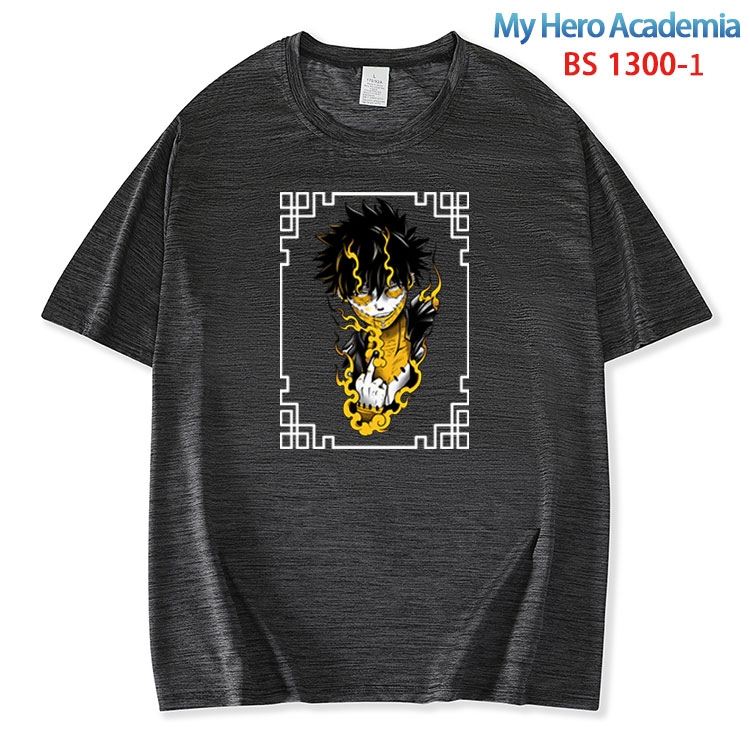 My Hero Academia ice silk cotton loose and comfortable T-shirt from XS to 5XL  BS 1300 1