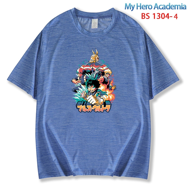 My Hero Academia ice silk cotton loose and comfortable T-shirt from XS to 5XL  BS 1304 4