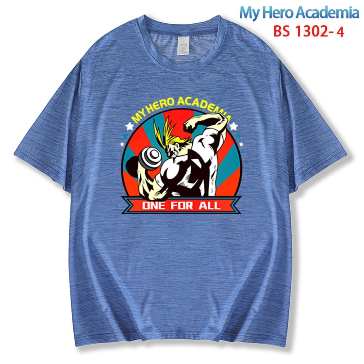 My Hero Academia ice silk cotton loose and comfortable T-shirt from XS to 5XL  BS 1302 4