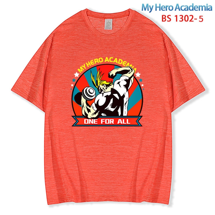 My Hero Academia ice silk cotton loose and comfortable T-shirt from XS to 5XL  BS 1302 5