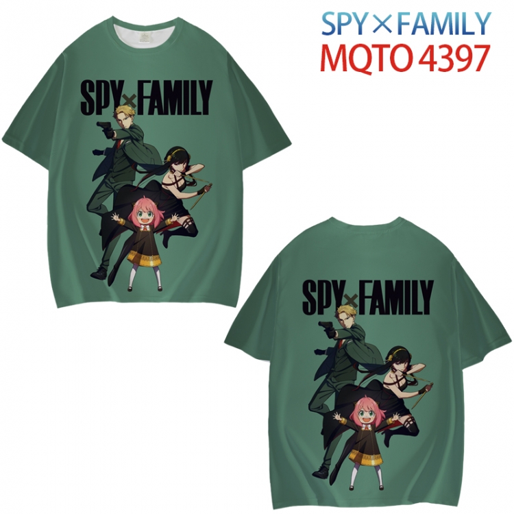 SPY×FAMILY Full color printed short sleeve T-shirt from XXS to 4XL MQTO-4397