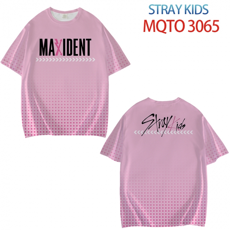 FullStraykids  color printed short sleeve T-shirt from XXS to 4XL MQTO-3065