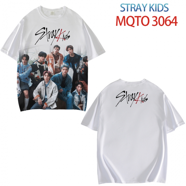 FullStraykids  color printed short sleeve T-shirt from XXS to 4XL MQTO-3064