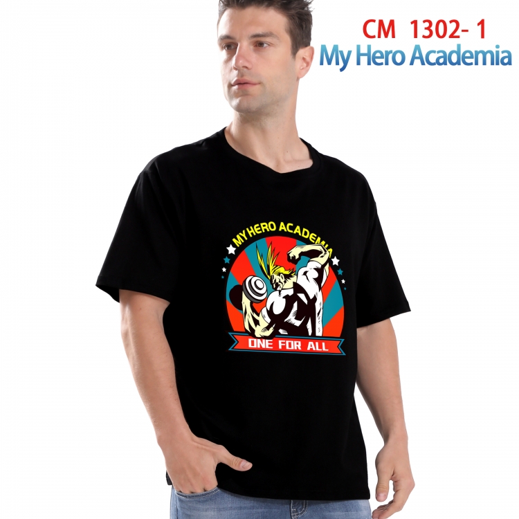 My Hero Academia Printed short-sleeved cotton T-shirt from S to 4XL  CM 1302 1