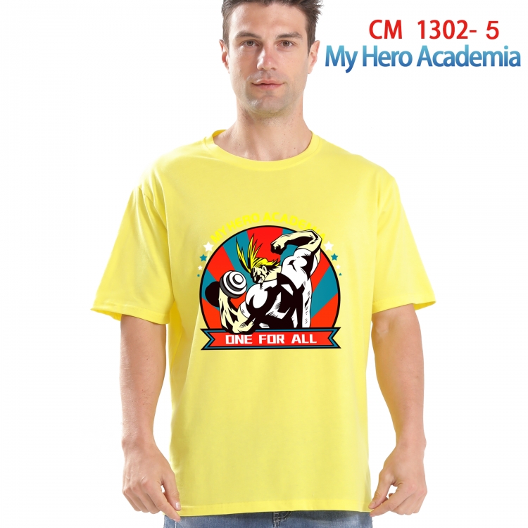 My Hero Academia Printed short-sleeved cotton T-shirt from S to 4XL CM 1302 5