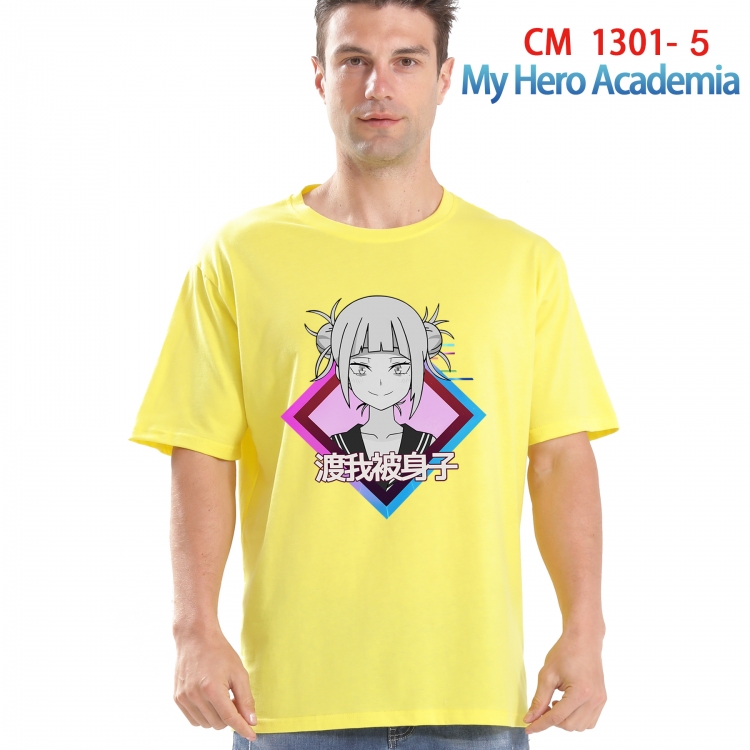 My Hero Academia Printed short-sleeved cotton T-shirt from S to 4XL  CM 1301 5