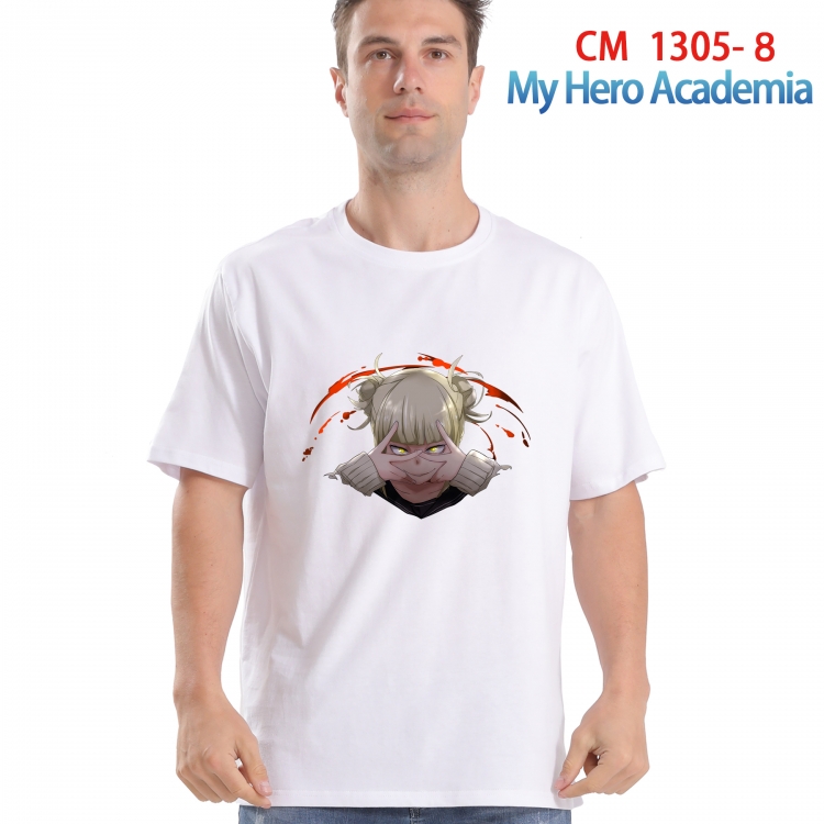 My Hero Academia Printed short-sleeved cotton T-shirt from S to 4XL CM 1305 8