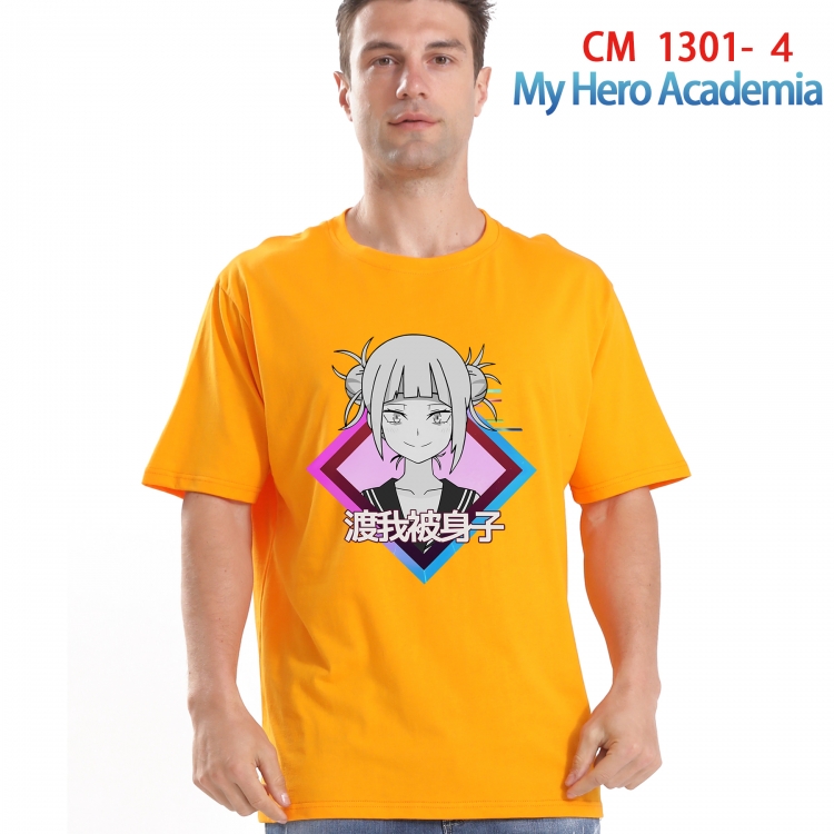 My Hero Academia Printed short-sleeved cotton T-shirt from S to 4XL CM 1301 4