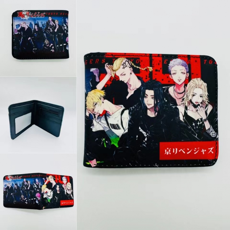 Tokyo Revengers  Full color  Two fold short card case wallet 11X9.5CM