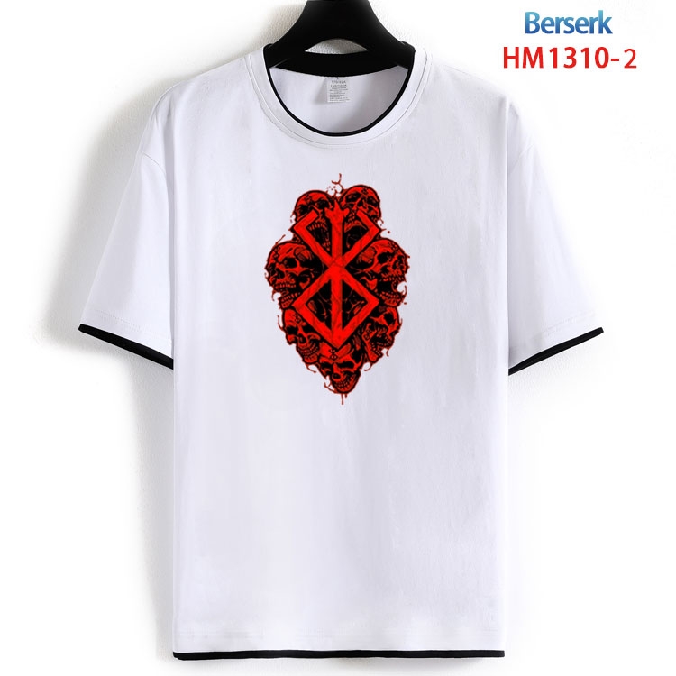 Berserk Cotton round neck short sleeve T-shirt from S to 6XL HM 1310 2