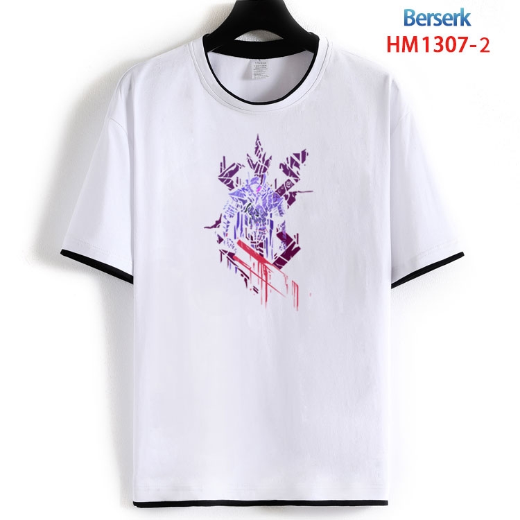 Berserk Cotton round neck short sleeve T-shirt from S to 6XL HM 1307 2