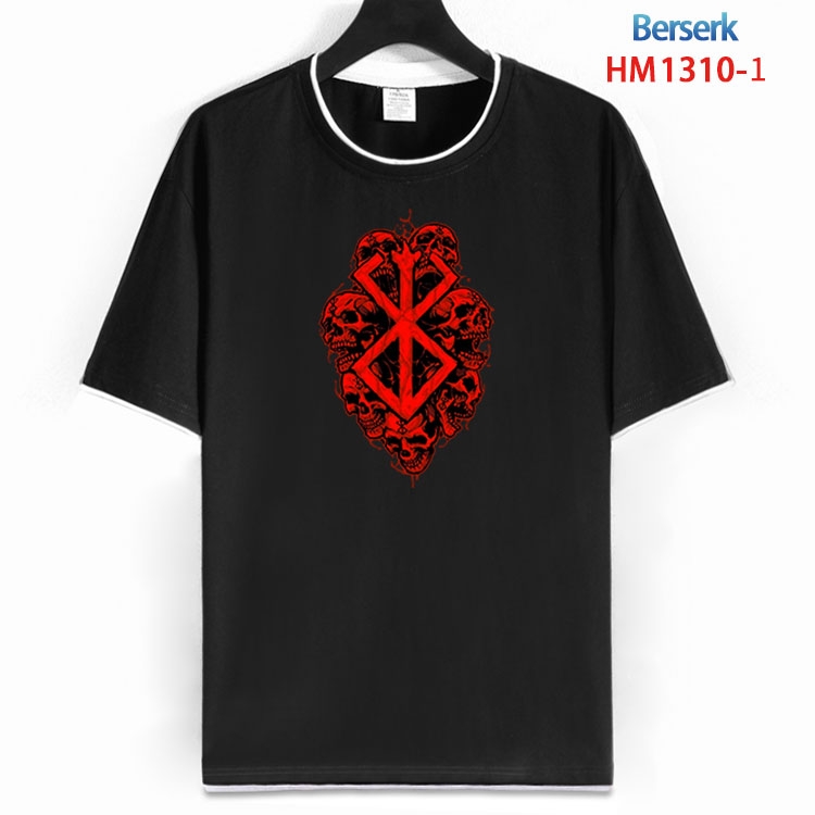 Berserk Cotton round neck short sleeve T-shirt from S to 6XL  HM 1310 1