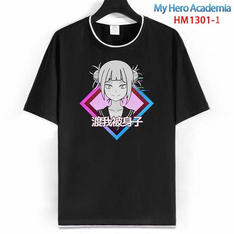 My Hero Academia Cotton round neck short sleeve T-shirt from S to 6XL HM 1301 1