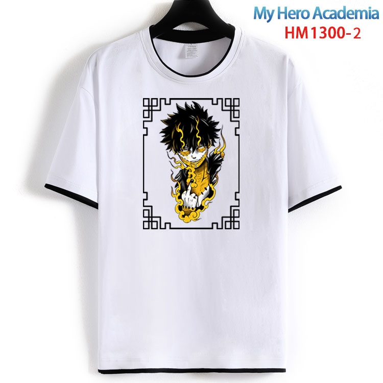 My Hero Academia Cotton round neck short sleeve T-shirt from S to 6XL HM 1300 2