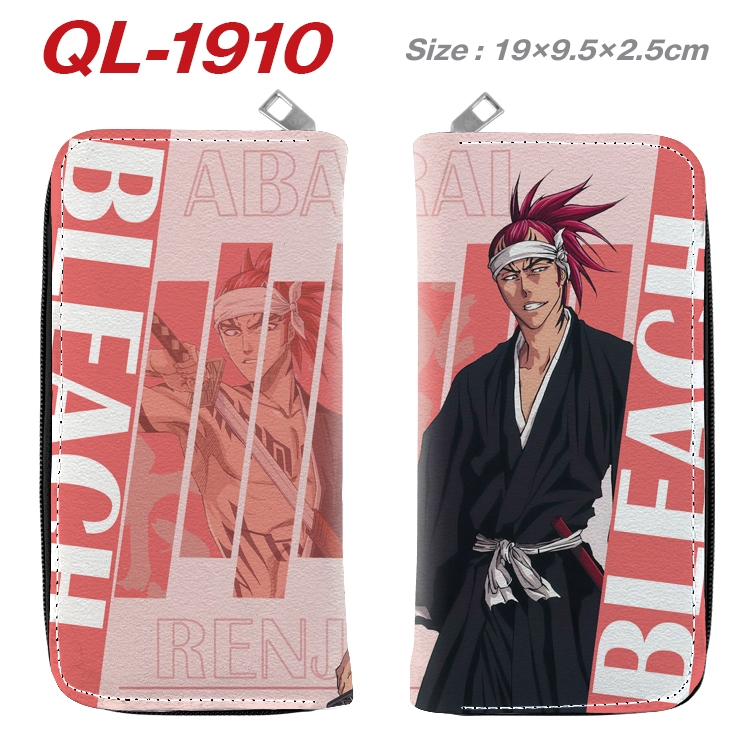 Bleach Animation perimeter long zipper wallet 19.5x9.5x2.5cm QL-1910