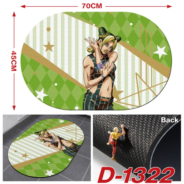 JoJos Bizarre Adventure   Multi-functional digital printing floor mat mouse pad table mat 70x45CM D-1322