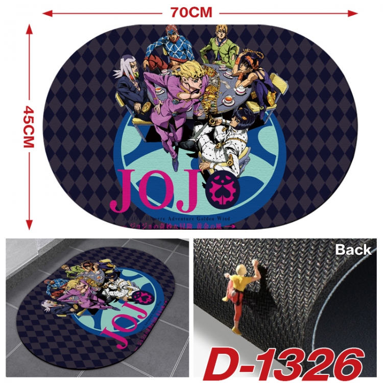 JoJos Bizarre Adventure   Multi-functional digital printing floor mat mouse pad table mat 70x45CM D-1326