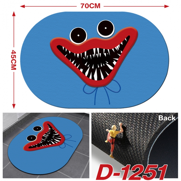 Poppy Playtime Multi-functional digital printing floor mat mouse pad table mat 70x45CM D-1251
