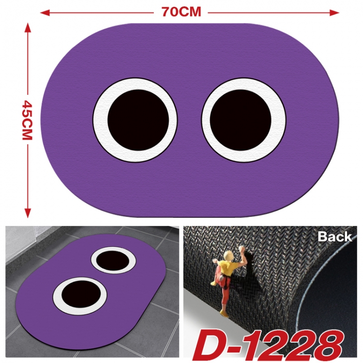Rainbow friend Multi-functional digital printing floor mat mouse pad table mat 70x45CM  D-1228