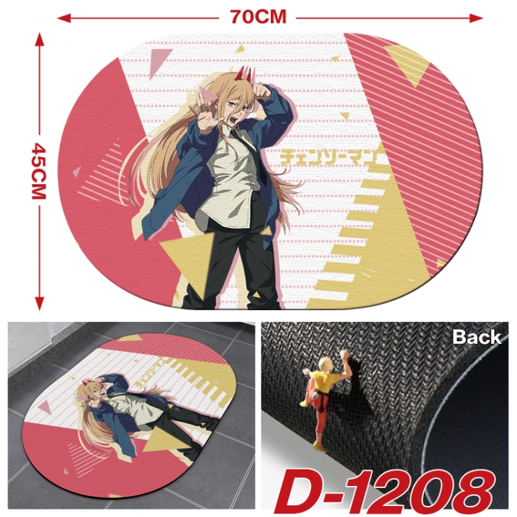Chainsaw man Multi-functional digital printing floor mat mouse pad table mat 70x45CM  D-1208