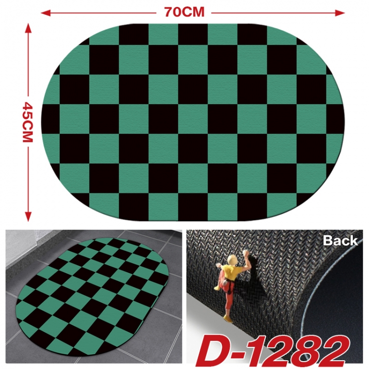 Demon Slayer Kimets Multi-functional digital printing floor mat mouse pad table mat 70x45CM D-1282