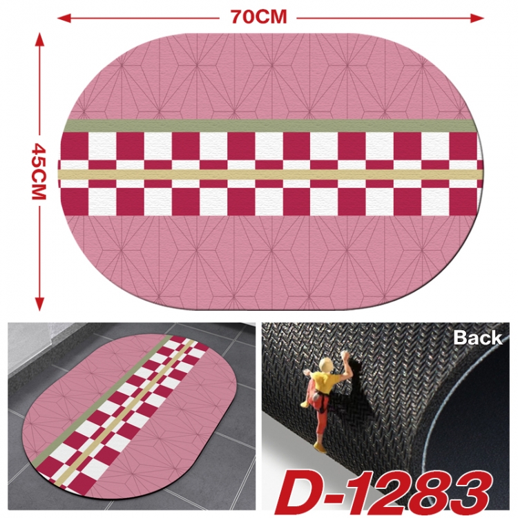 Demon Slayer Kimets Multi-functional digital printing floor mat mouse pad table mat 70x45CM  D-1283