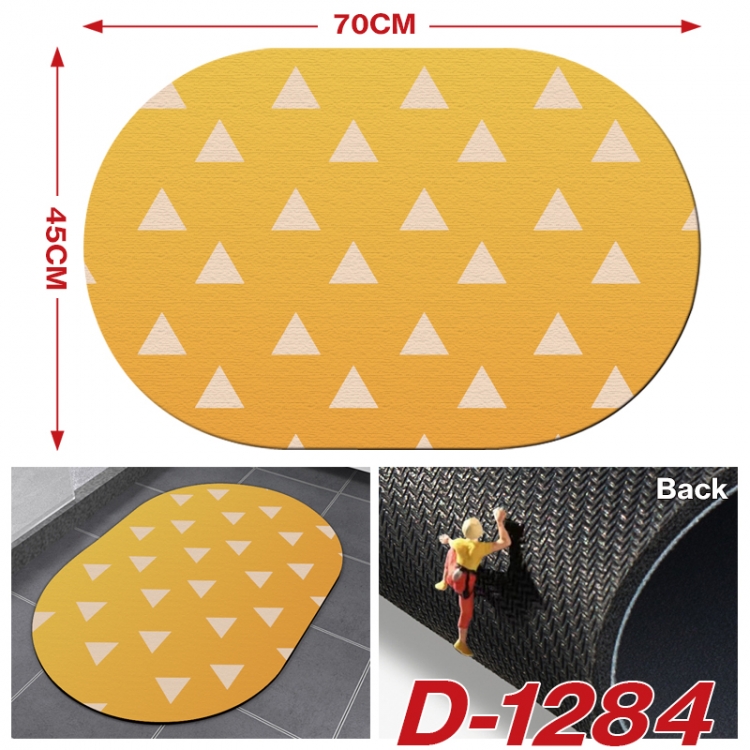 Demon Slayer Kimets Multi-functional digital printing floor mat mouse pad table mat 70x45CM D-1284