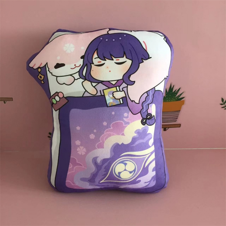 Genshin Impact  Animation double-sided color pattern pillow cushion