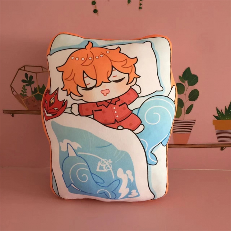 Genshin Impact  Animation double-sided color pattern pillow cushion