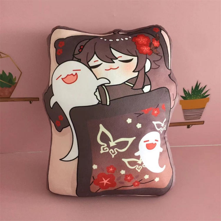 Genshin Impact  Animation double-sided color pattern pillow cushion