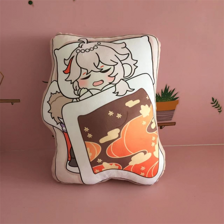 Genshin Impact  Animation double-sided color pattern pillow cushion