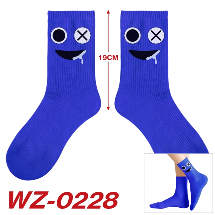 Among Us Anime printing medium sock tube height 19cm price for  5 pairs WZ-0228