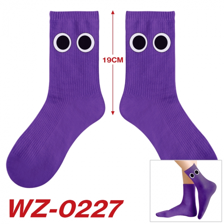 Among Us Anime printing medium sock tube height 19cm price for  5 pairs WZ-0227