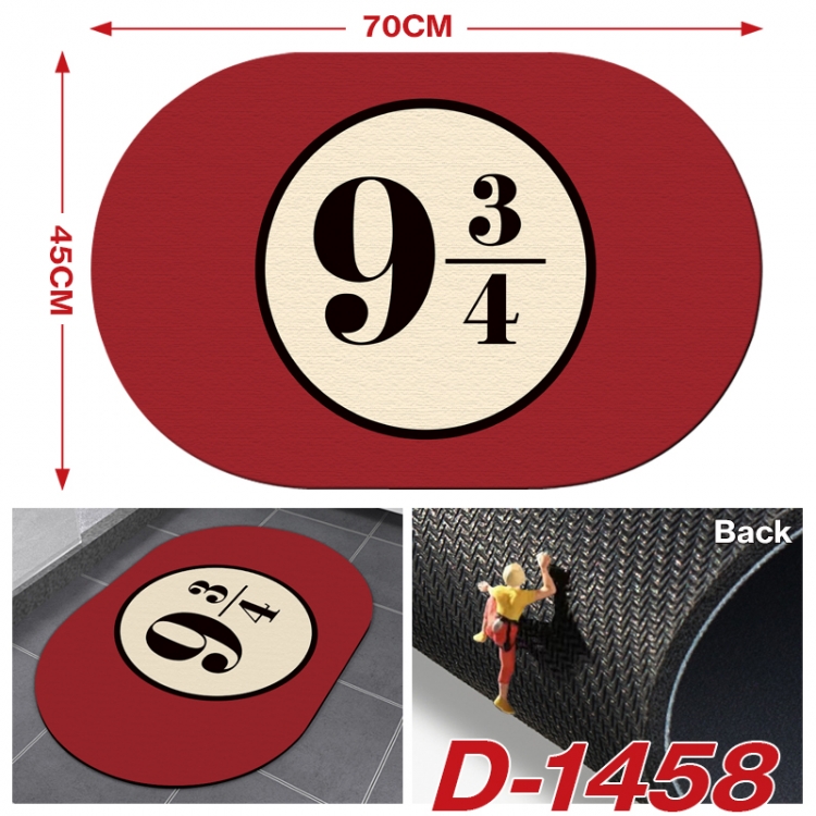 Harry Potter  Multi-functional digital printing floor mat mouse pad table mat 70x45CM D-1458