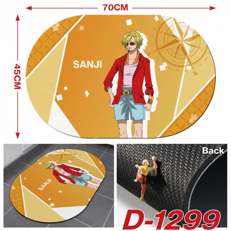 One Piece  Multi-functional digital printing floor mat mouse pad table mat 70x45CM D-1299