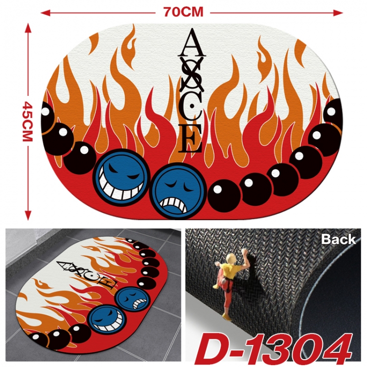 One Piece  Multi-functional digital printing floor mat mouse pad table mat 70x45CM D-1304
