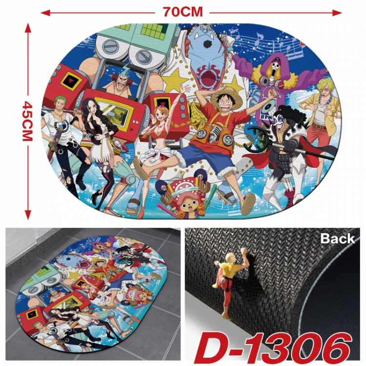 One Piece  Multi-functional digital printing floor mat mouse pad table mat 70x45CM D-1306