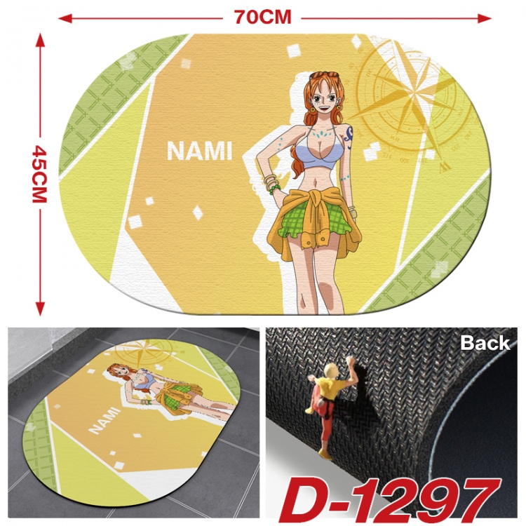 One Piece  Multi-functional digital printing floor mat mouse pad table mat 70x45CM D-1297