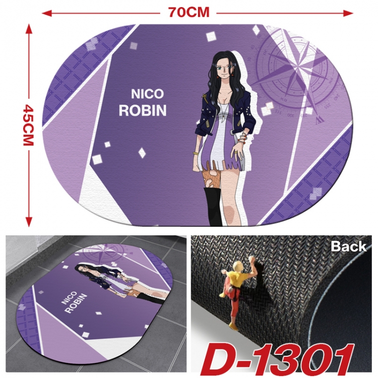 One Piece  Multi-functional digital printing floor mat mouse pad table mat 70x45CM D-1301